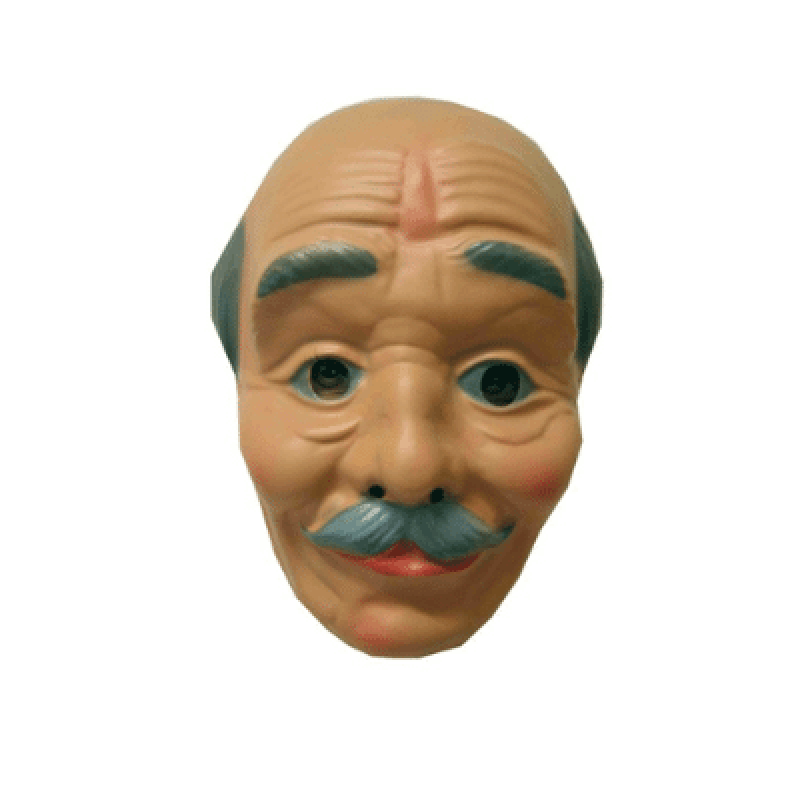 Abraham masker met snor
