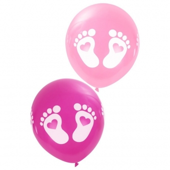 Ballonnen baby voetjes Meisje