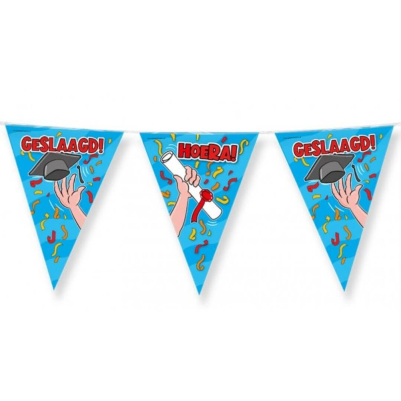 Vlaggenlijn Geslaagd