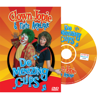 DVD - De Meezing Clips met Clown Jopie & Tante Angelique