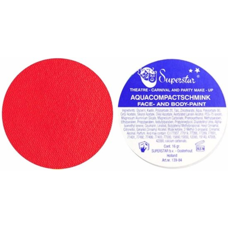 Aquaschmink Rood
