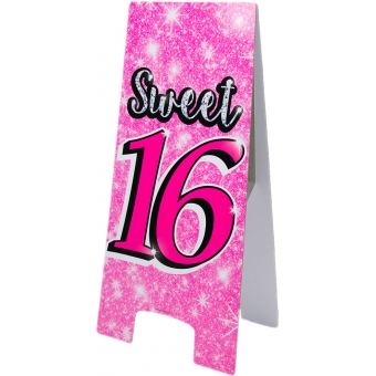 Sweet 16 - Waarschuwingsbord