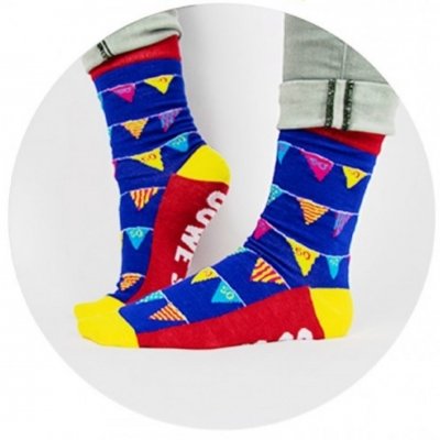 Funny socks - 50 jaar, ouwe sok!