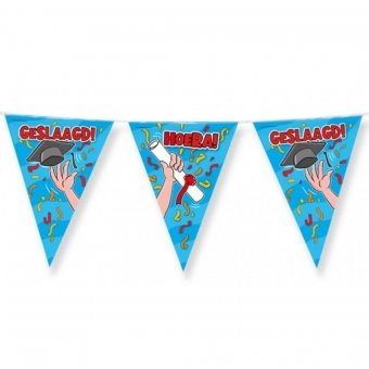 Vlaggenlijn Geslaagd