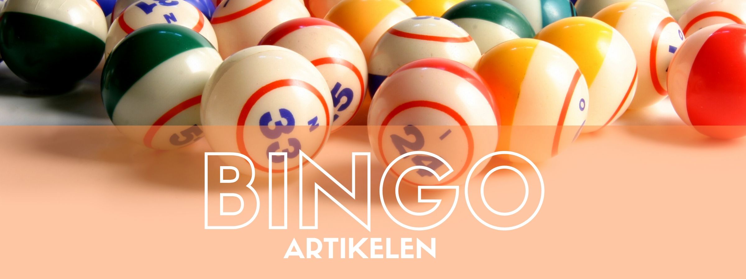 Bingo artikelen bestellen bij JB Feestartikelen