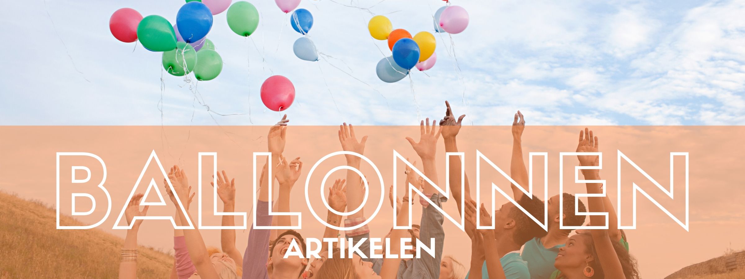 Bestel modelleer Ballonnen bij JB Feestartikelen